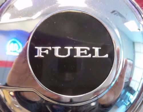 "Fuel" Logo OEM Fuel Door Emblem 08-up Dodge Challenger - Click Image to Close